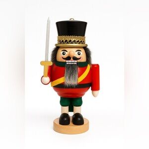 Erzgebirgische Germany Red Nutcracker Toy Soldier
